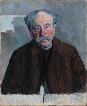 Porträt des Douanier Rousseau von Robert Delaunay von Peter Balan