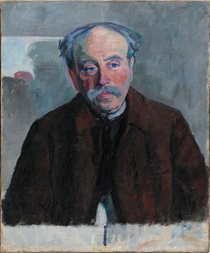 Porträt des Douanier Rousseau von Robert Delaunay