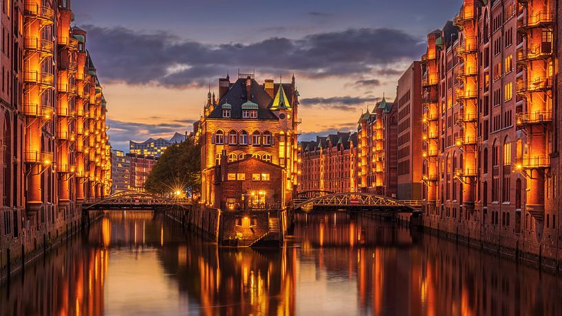 Hamburg Speicherstadt von Marga Vroom