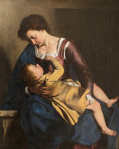 Madonna met kind, Orazio Gentileschi