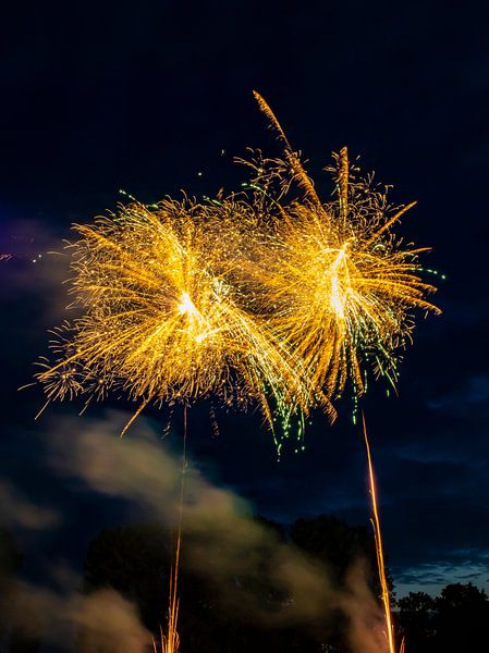 Vuurwerk, vuurwerkshow van Gert Hilbink