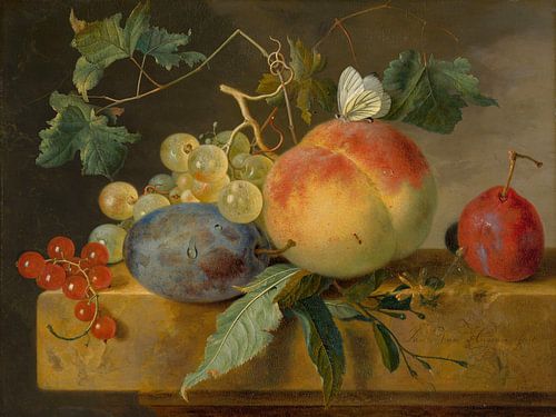 Fruitstilleven, Jan van Huijsum