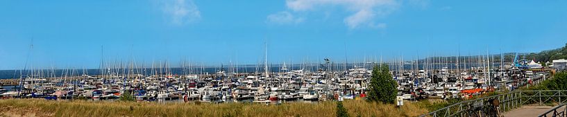 Ostsee Panorama Kühlungsborn Yachthafen by Johnny Flash
