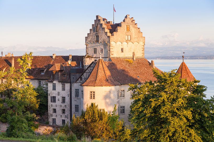 Burg Meersburg am Abend von Jan Schuler