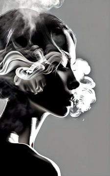 drinking coffee or cappuccino