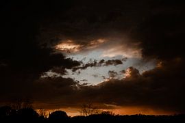 Zonsondergang over Lazio van Isis Sturtewagen