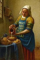 Das Pflanzenmilchmädchen