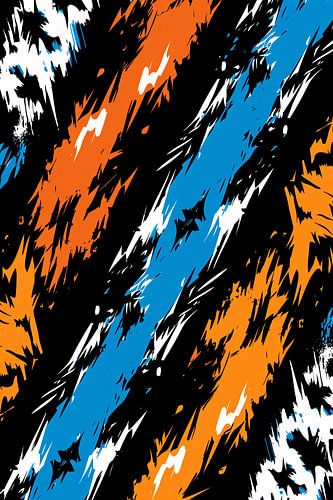 Abstrait avec des couleurs vives