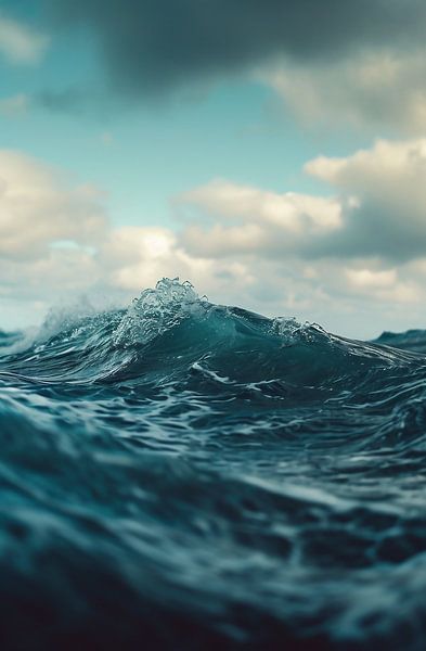 Mystischer Ozean von fernlichtsicht