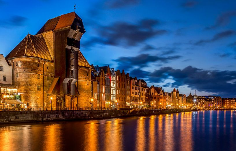 Soirée à Gdansk, Pologne par Adelheid Smitt