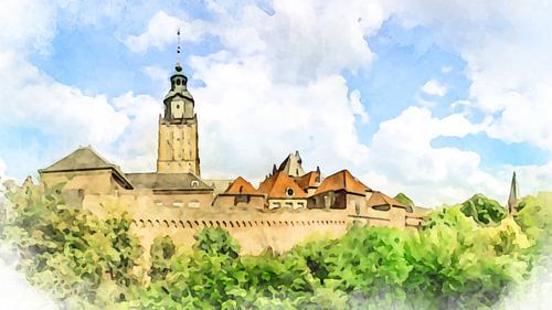 Skyline Zutphen, Gelderland.