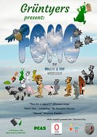 Grüntyers movie poster for the video clip accompanying their smash hit single “FOMO”