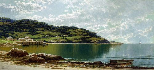 Alfred Thompson Bricher,Langs de kust van Maine