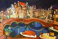Avond in Amsterdam, Amsterdam by night