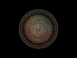 Chaos céleste – Circulaire abstraite sur mei suseno