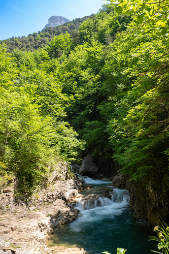 Bergwasser in der Añisclo-Schlucht