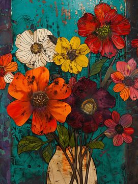 Vintage Flowers by Gypsy Galleria