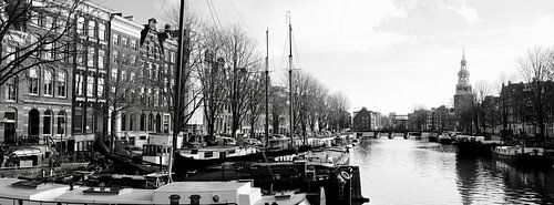 Amsterdam, Binnenkant met Montelbaanstoren