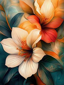 Blumen abstrakt