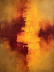 Abstracte Zonsondergang