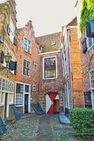 Monumentale Häuser Stadt Middelburg
