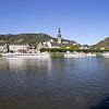 Cochem old town panorama on the Moselle by Frank Herrmann