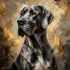 Grand danois sur Johannas Art Creations