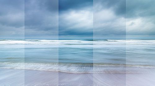 Verschillende momenten van de zee