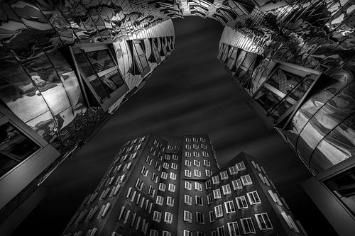 Bâtiments Ghery Düsseldorf sur Jens Korte