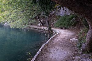 Entlang eines Sees im Nationalpark Plitvicer Seen