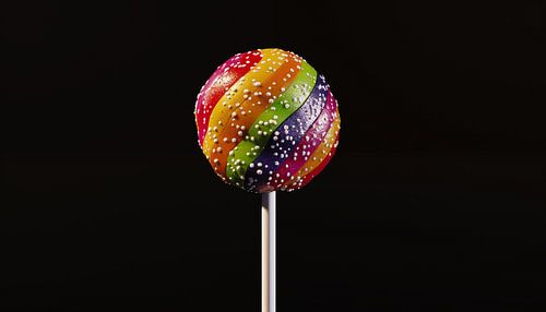 Lolly kleurrijk panorama