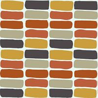 Mosaïque multicolore