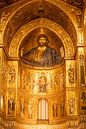 christus pantocrator in dom van Monreale van Eric van Nieuwland thumbnail