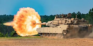 Hauptkampfpanzer Abrams von Brian Morgan