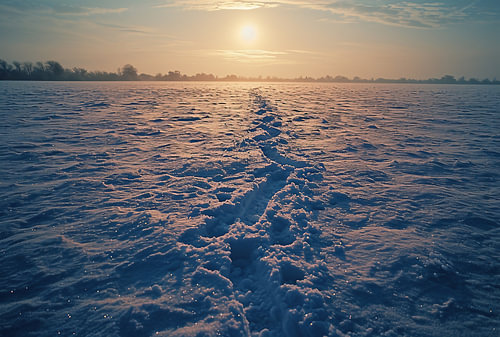 Paysage hivernal