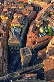 Stadszicht in Bologna von Dennis Morshuis