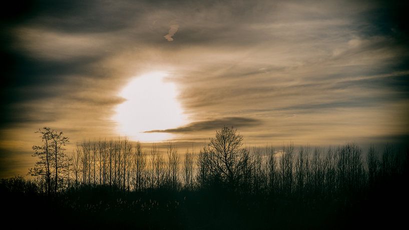 Sunset in spring by Ronald De Neve