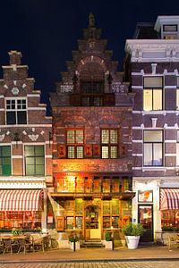 Altes mittelalterliches Gebäude in Dordrecht
