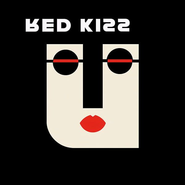 Red Kiss by Karina Brouwer