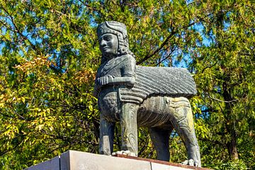 Sphinx in Yerevan. by Mikhail Pogosov