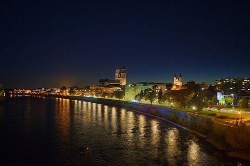Magdeburg bei Nacht (3)
