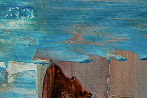 Macrophoto turquoise City of Light