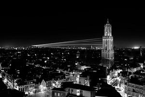 Sol Lumen à Utrecht vu du Neudeflat, NOIR-BLANC