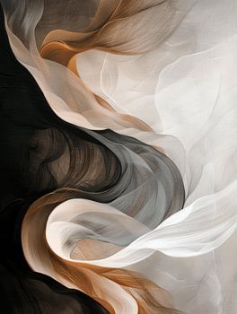 Modern abstract in earth tones