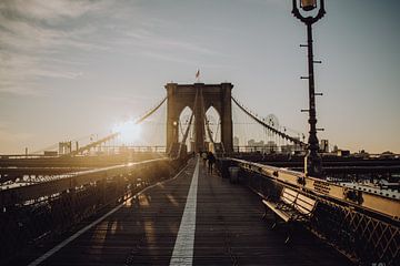 Brooklyn Bridge New York van Kiki Multem