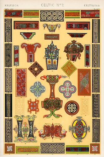 Owen Jones's famous 19th Century The Grammar of Ornament.