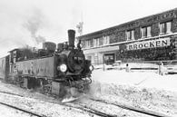Steam trains in the Harz, reviving times of yore by Hans Brinkel thumbnail