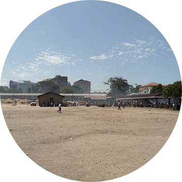 'Open veld', Dar es Salaam- Tanzania van Martine Joanne