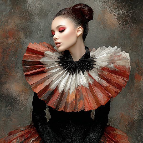 Stillness in Scarlet by PixelMint.