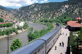 California Zephyr - Glenwood Springs by Richard Wareham